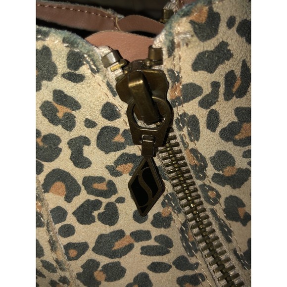 Sketcher Platform Leopard Bootie, Double Zipper on Each, Y2K Style SZ 7.5 - Picture 9 of 9